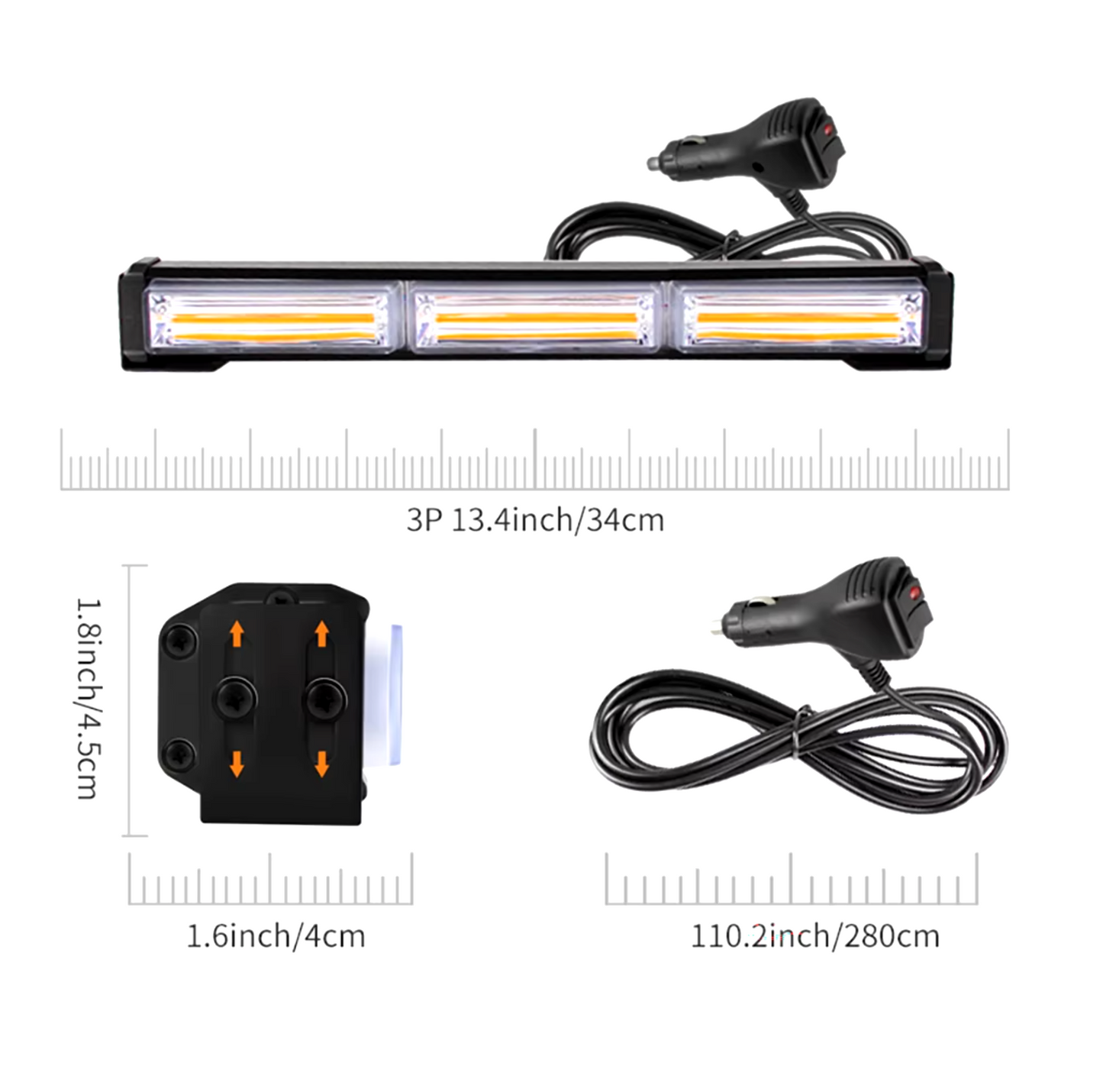 Emergency Strobe Light Bar LED